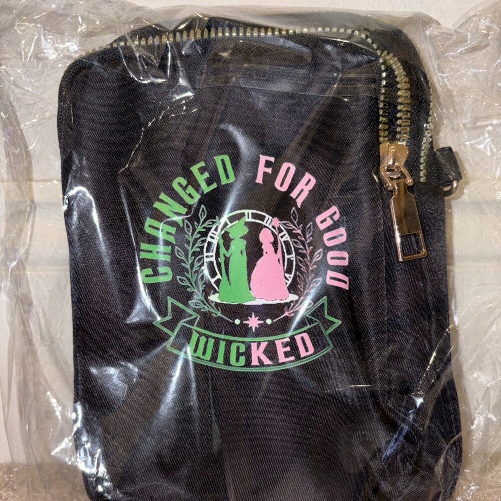 WICKED For Good - Black Crossbody Bag Small Changed For Good Glinda Elphaba